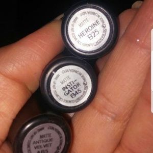 MAC lipsticks & palette
